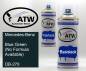 Preview: Mercedes-Benz, Blue Green (No Formula Available), DB-270: 400ml Sprühdose + 400ml Klarlack - Set, von ATW Autoteile West.